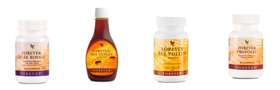 produits de la ruche gelée royale, miel, pollen, propolis